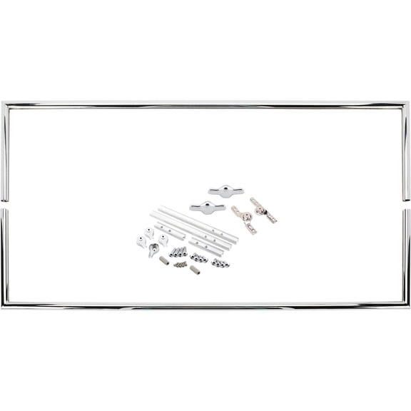 Square Top T Windshield Frame, 40-1/2 Inches Wide