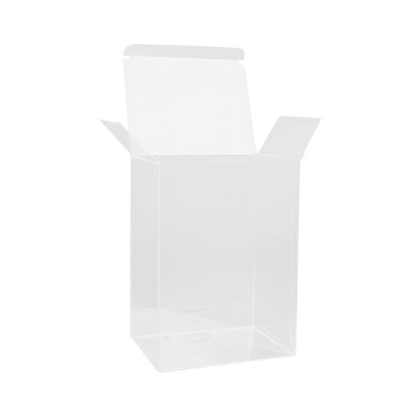 Square Transparent Box Plastic Gift Packaging Box for Figure ToymWedding Party Favors Chocolate Candy Box Rose Souvenir Display Box