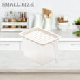 thumbnail image 1 of Square Transparent Refrigerator Storage Box, With a Lid Can Be Stacked/ Square Transparent Refrigerator Storage Box With Handle C, 1 of 3