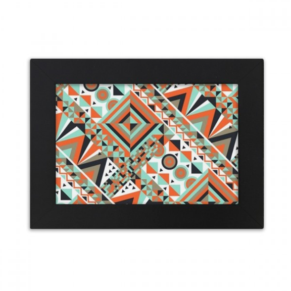 Square Triangular Geometric Illustration Pattern Desktop Photo Frame Ornaments Picture Art Painting