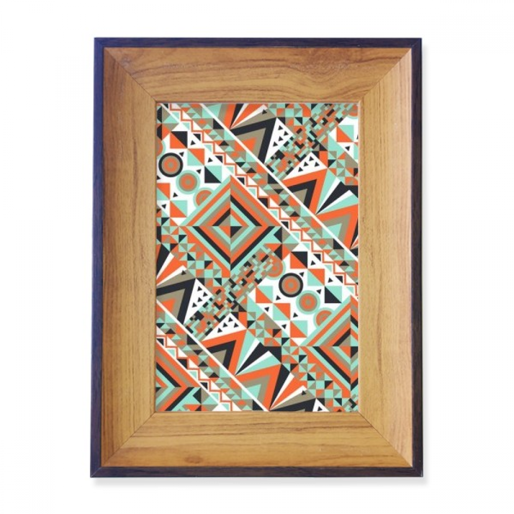 Geometric Patterned Photframe Square Triangular Geometric Illustration Pattern Photo Frame Exhibition ...