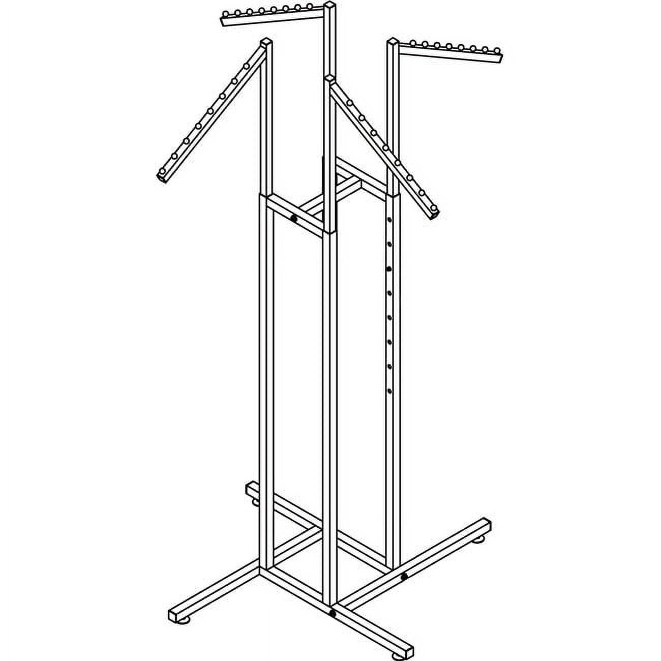 4-Way w/ Straight Arms - Square Tubing