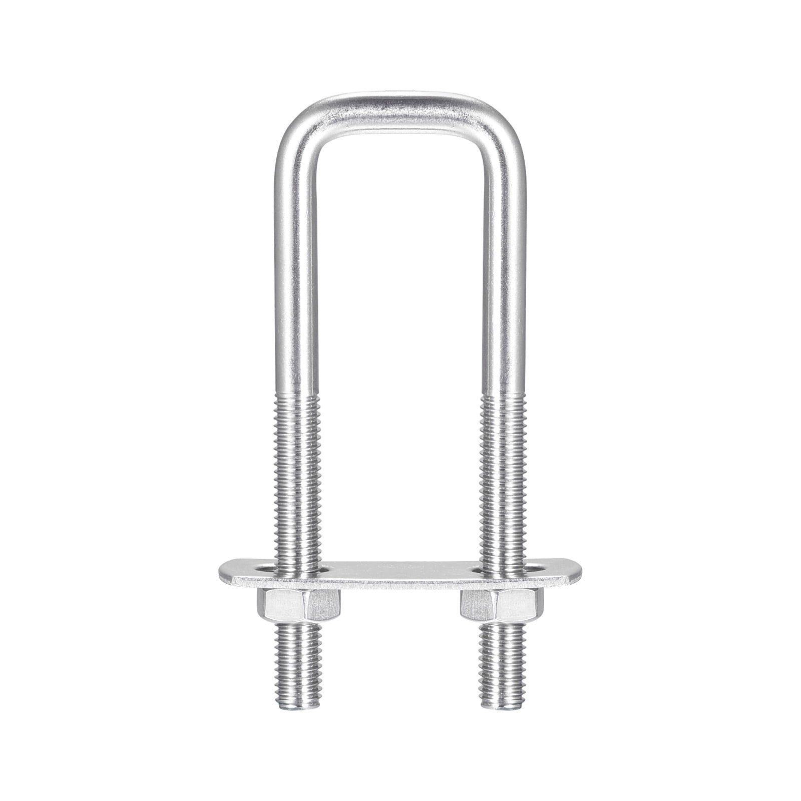 Square UBolts 2 Sets 27mm Inner Width 100mm Length M8 304 Stainless