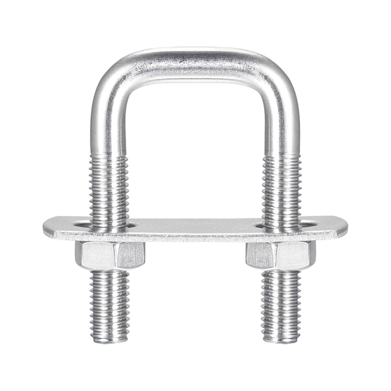 Square UBolts 2 Sets 27mm Inner Width 50mm Length M8 304 Stainless