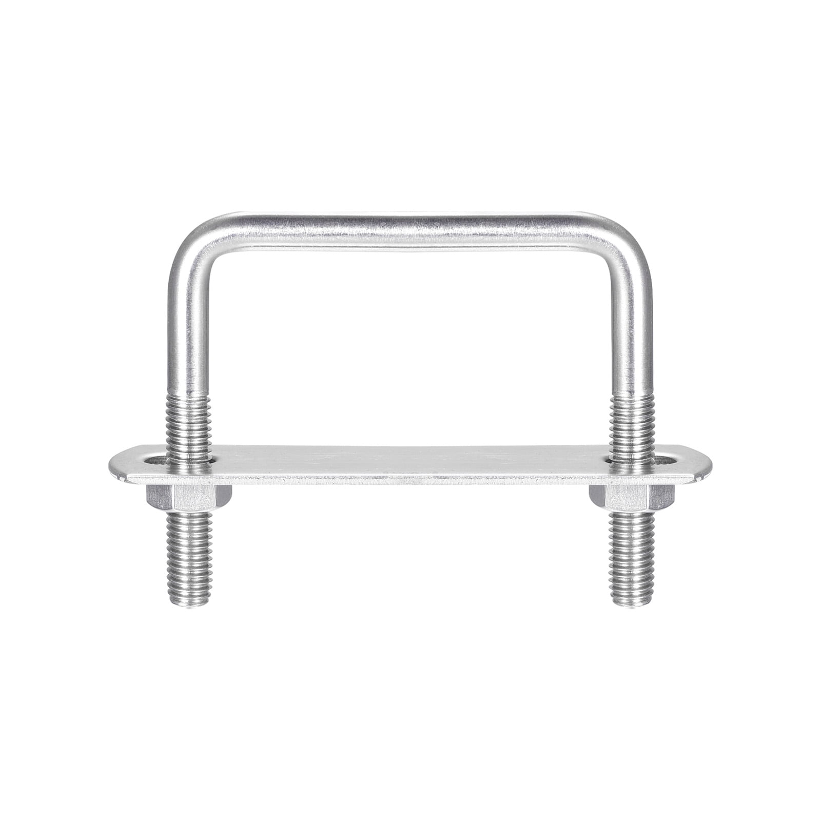 Square UBolts 2 Sets 67mm Inner Width 65mm Length M8 304 Stainless Steel U Clamp Bolt