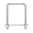 thumbnail image 1 of Square U-Bolts 304 Stainless Steel, U Bolt with Nuts and Plates, for Boat Trailer M10x87mmx125mm, 1 of 5