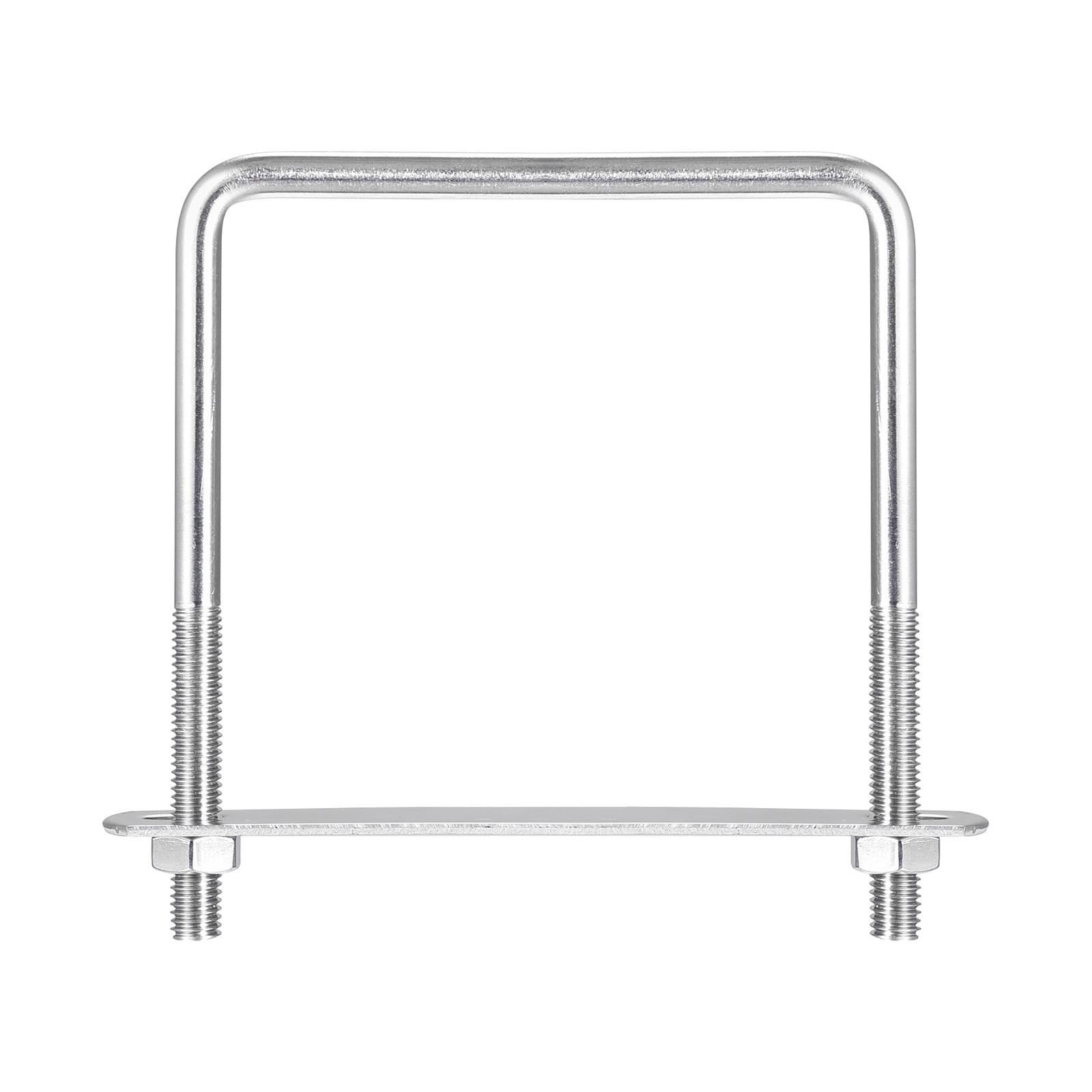 Square UBolts 2 Sets 97mm Inner Width 118mm Length M8 304 Stainless Steel U Clamp Bolt