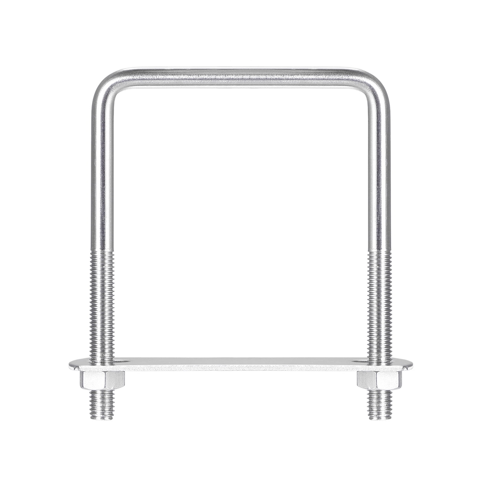 FOCMKEAS 304 Stainless Steel Square U-Bolt 2.56" (65mm) Inner