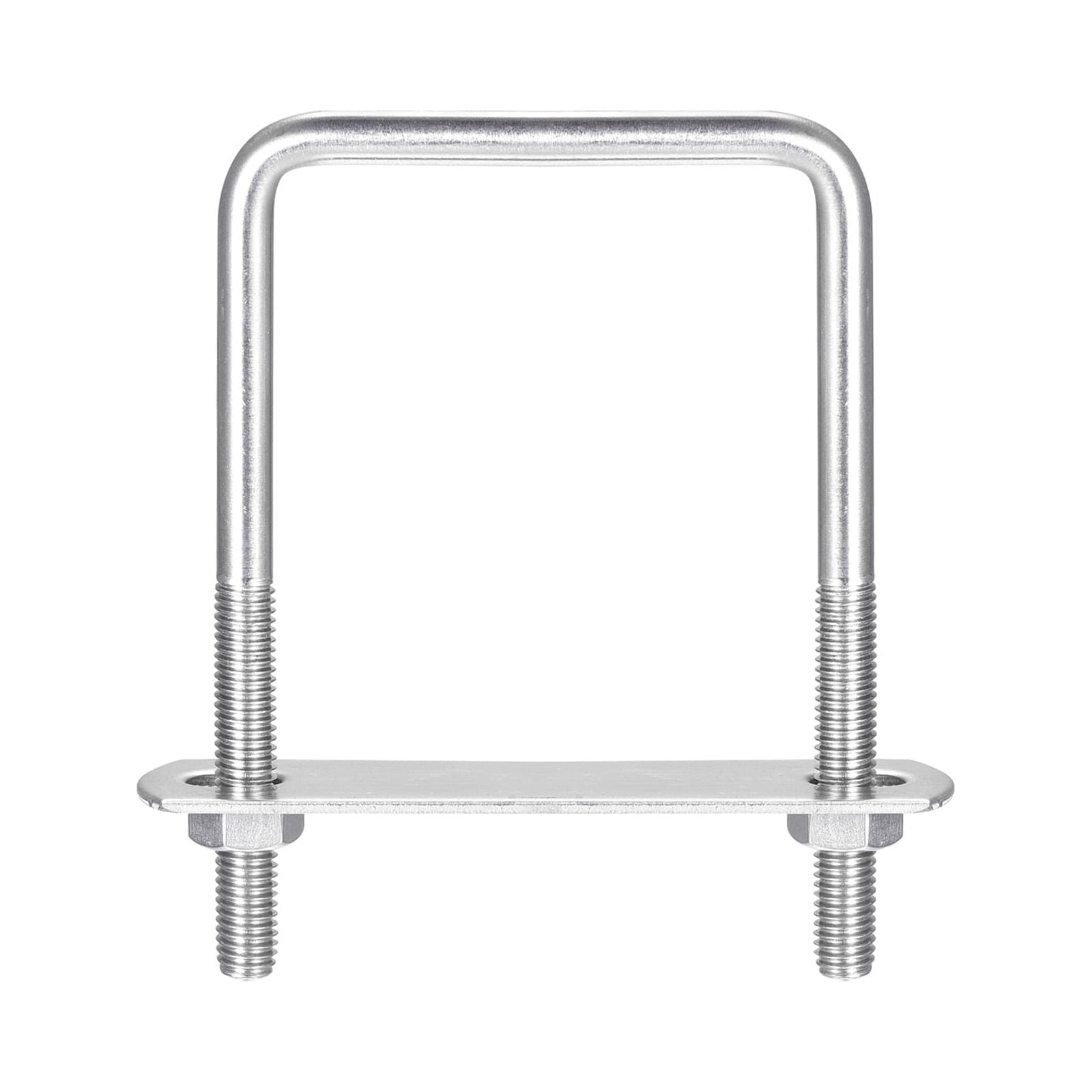 Square UBolts 5 Sets 67mm Inner Width 110mm Length M8 304 Stainless