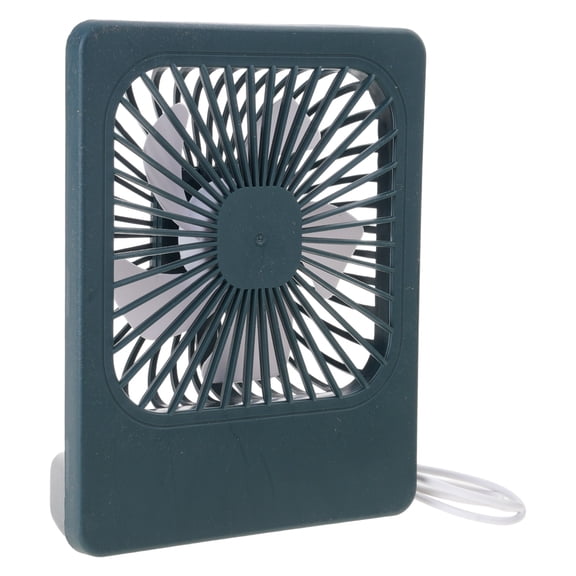 Square USB Plug in Desk Fan Portable Quiet Handheld Powerful Cooling Fan Outdoor Light Weight Coolers Enduring