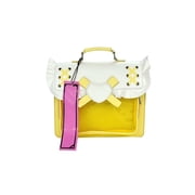 Square Uniform Bag Retro Messenger Bag Y2k itabag versatile pin display shoulder bag JK style badge display backpack suitable for women