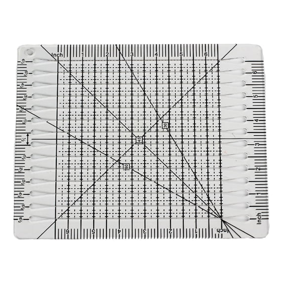 Square Up Quilting Ruler Clear Acrylic Patchwork Templates Ruler for ...
