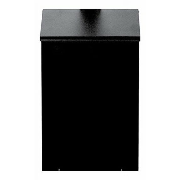 Square Waste Can - 100% Rust-Free Aluminum - D004-Black