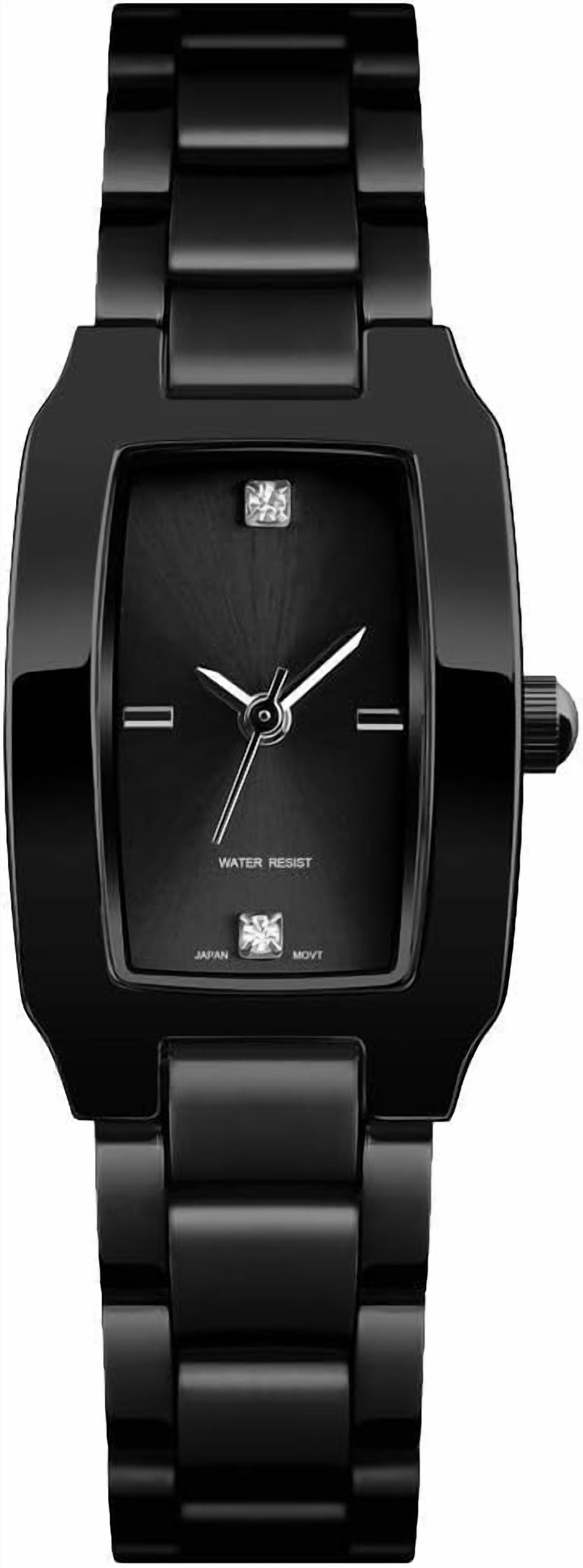 Square Watches for Women, Women's Wristwatches, Ladies Waterproof Stainless Steel Analog Small Dainty Gold Watch for Women