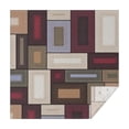 thumbnail image 1 of Square Waterproof Tablecloth Abstract Geometric Reusable Indoor/Outdoor Durable Table Cover 70 Inch X70 Inch, 1 of 6