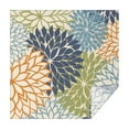 thumbnail image 1 of Square Waterproof Tablecloth Floral Art Modern Classic Reusable Indoor/Outdoor Durable Table Cover 70 Inch X70 Inch, 1 of 6