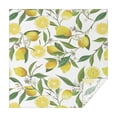 thumbnail image 1 of Square Waterproof Tablecloth Lemon Reusable Indoor/Outdoor Durable Table Cover 70 Inch X70 Inch, 1 of 6