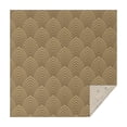 thumbnail image 1 of Square Waterproof Tablecloth Mocha Brown Reusable Indoor/Outdoor Durable Table Cover 70 Inch X70 Inch, 1 of 6