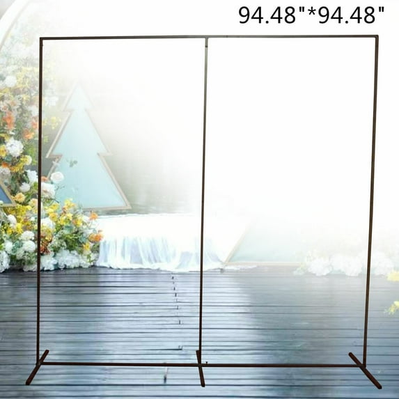 Square Wedding Arch Wedding Curtain Stand Heavy Photography Background Frame