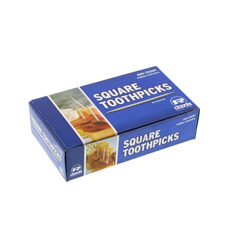 Square Wood Toothpicks, 2.75 Square Wood Toothpicks, 2.75