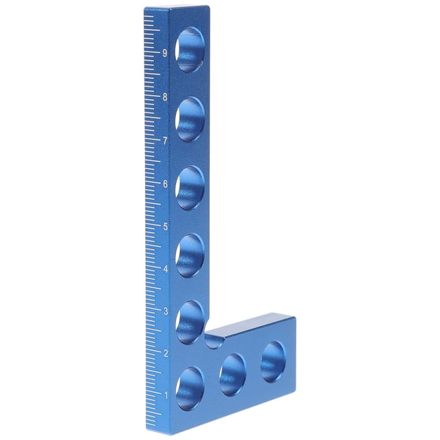 Auniwaig L Square Ruler - 7.87 X 11.81 Inch Framing Square, Right Angle Ruler For Carpentry & Engineering