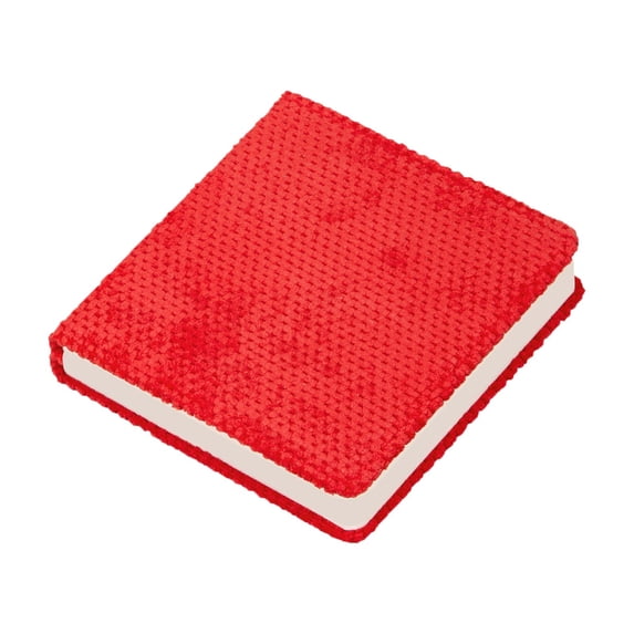 Square Woven Fabric Cover Blank Notebook 200 Pages, 145×145mm Pocket Hardbound Journal, Textured Cloth Pocket Notepad for Daily Planner Schǒ-ǒl Office Notes
