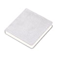thumbnail image 1 of Square Woven Fabric Cover Blank Notebook 200 Pages, 145×145mm Pocket Hardbound Journal, Textured Cloth Pocket Notepad for Daily Planner Schǒ-ǒl Office Notes, 1 of 8