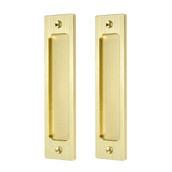 Square Zincs Alloys Cabinet Door Pulls Modern Kitchen Bathroom Handles