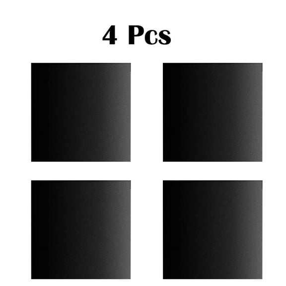 Square grill mats Grill mats set of 4 Non-stick 40 cm for gas grills