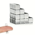 thumbnail image 1 of Square magnets, Great Pull Force, Perfect for Fridge, Garage, Kitchen, Science, Craft, Office, Easter decor., 1 of 10