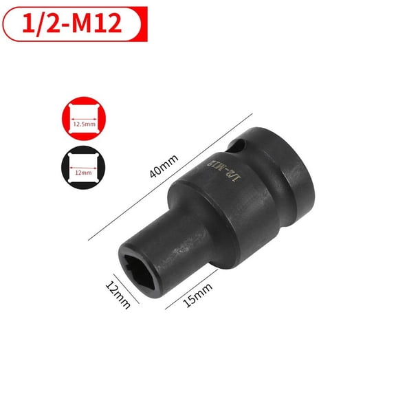 Square tap socket designed with chromium vanadium steel material for longevity