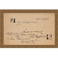 thumbnail image 1 of Square vignette 40x26 Large Gold Ornate Wood Framed Canvas Art by Koloman Moser, 1 of 2