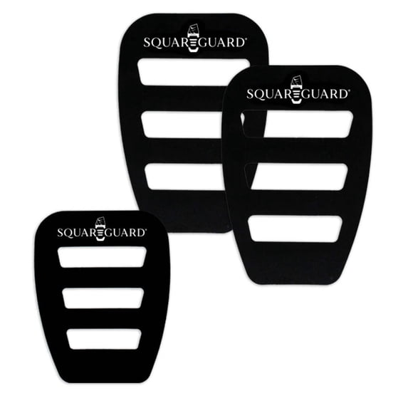 SquareGuard Pocket Square Holder 3-Pack (2 Regular & 1 Slim) - Walmart.com