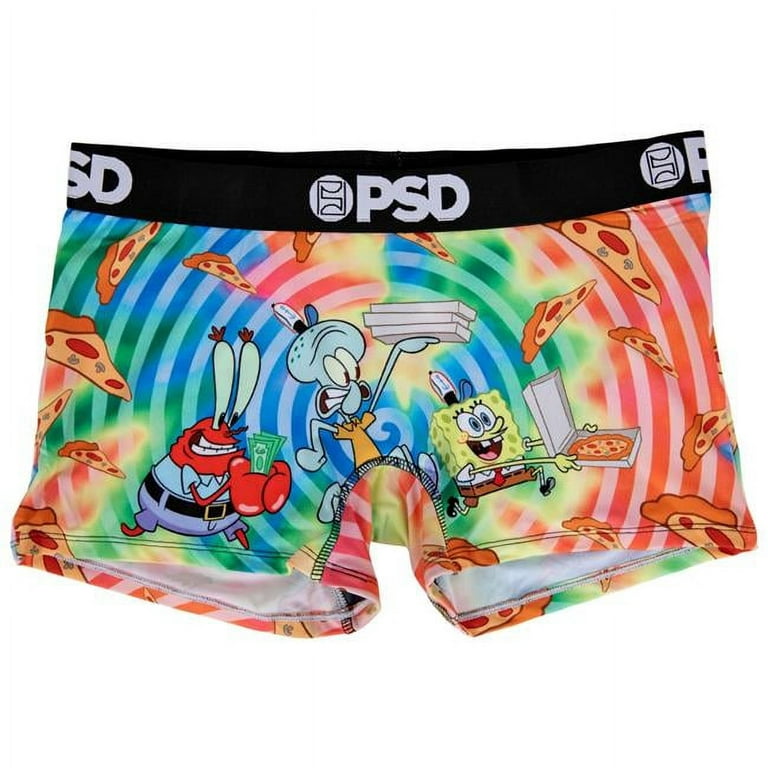 SquarePants Krusty Krab Pizza PSD Boys Shorts Underwear - Extra Small 