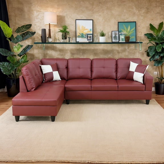 [SquarePulse] Modern Minimalist Sectional Sofa – Living Room Furniture