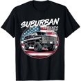 thumbnail image 1 of Squarebody Burb Life Truck Squarebody Nation Suburban T-Shirt Unisex S-5XL Hot Trending Shirt, Vintage Birthday Gift, 1 of 3