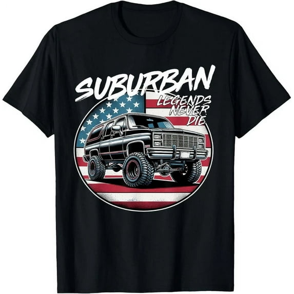 Squarebody Burb Life Truck Squarebody Nation Suburban T-Shirt Unisex S-5XL Hot Trending Shirt, Vintage Birthday Gift