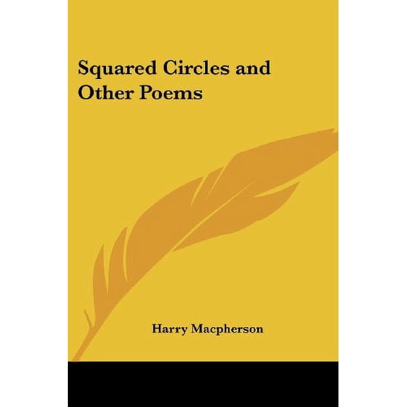 Squared Circles and Other Poems (Paperback)