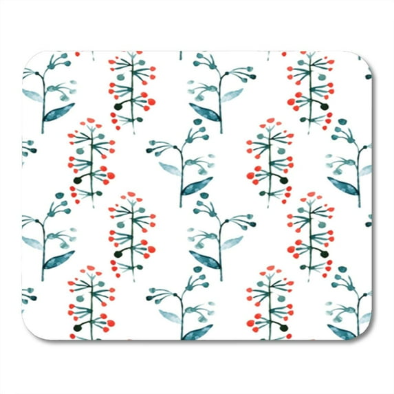 Squared Keffiyeh Vector Pattern with Fantasy Geometric Motif Traditional Middle Mousepad Mouse Pad Mouse Mat 9x10 inch