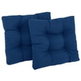 thumbnail image 1 of Squared Twill Chair Cushions (Set of 2), 1 of 5