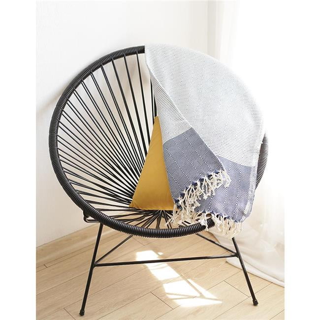 Blue And White Squares And Stripes Turkish Towel Or Throw Blanket Blue And White Squares And Stripes Turkish Towel Or Throw Blanket