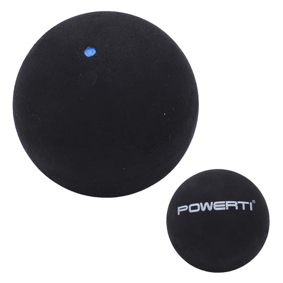 Squash Ball, Light In Weight Sports Squash Ball Wear-resistant Rubber For Training For Competition Single Blue DotLarge Elasticity