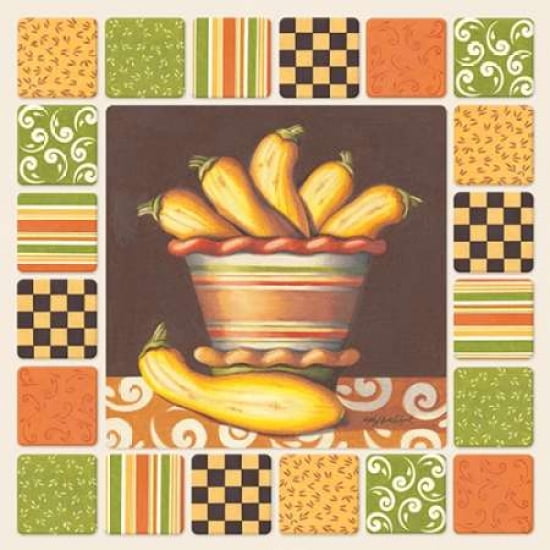 Squash Canvas Art - Kathy Middlebrook (24 x 24)