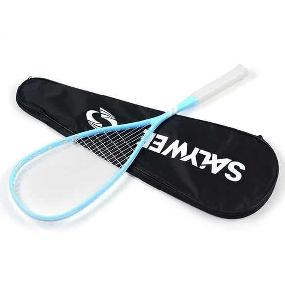 Squash Racket Olivia 2.0, Pre-strung, Full Carbon Fiber Ultralight Squash Racquet with Free Bag, Indoor Sports Training & Professional Competition Supplies for Men & Women, Ideal Sports Gift