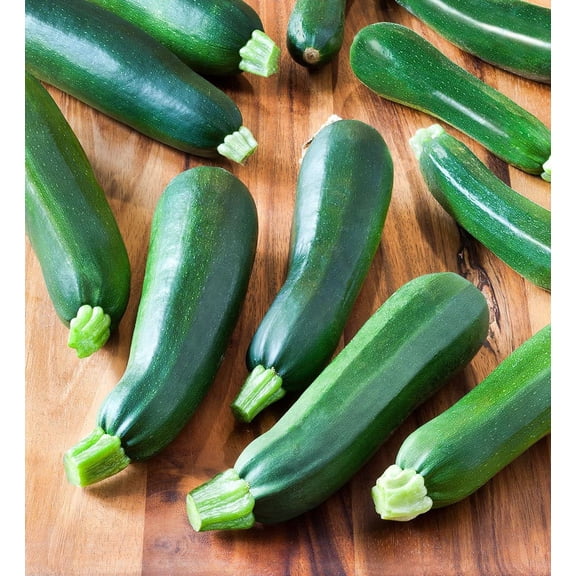 Squash, Zucchini Black Beauty Organic | 50+ Seeds | Non-GMO, Heirloom Seeds, Grow Your Own Food | Vegetable Seeds for Planting