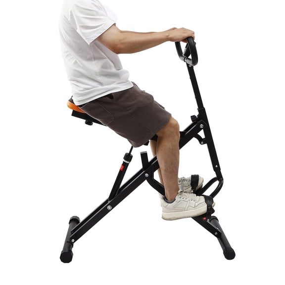 Squat Assist Trainer for Glutes Workout, Squat Exercise Equipment for Home Gym Fitness, Foldable Leg Machine Glute Trainer with Adjustable Resistance and LCD Display