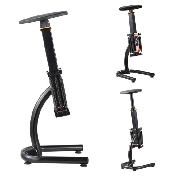 Squat Assist Workout Machine, Adjustable Hip Thrust Leg Trainer for Glutes Quads Hamstrings, Multi-Function Home Gym Deep Squat Exercise Equipment, Stable Base Fitness Training Bench
