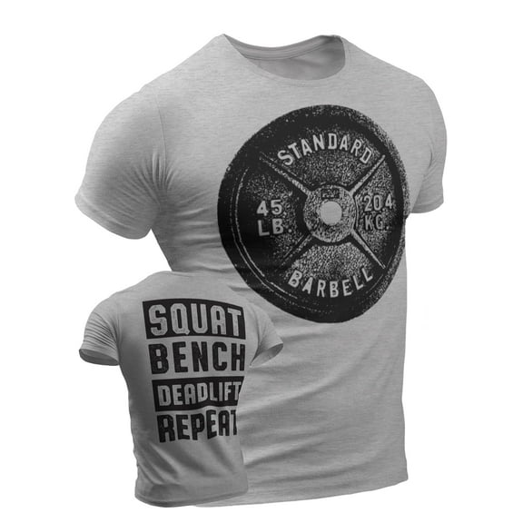 Squat Bench Deadlift Workout Shirt for Men Funny Gym Lifting Motivational Sayings