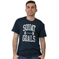 thumbnail image 1 of Squat Goals Workout Motivation Men's Graphic T Shirt Tees Brisco Brands S, 1 of 4