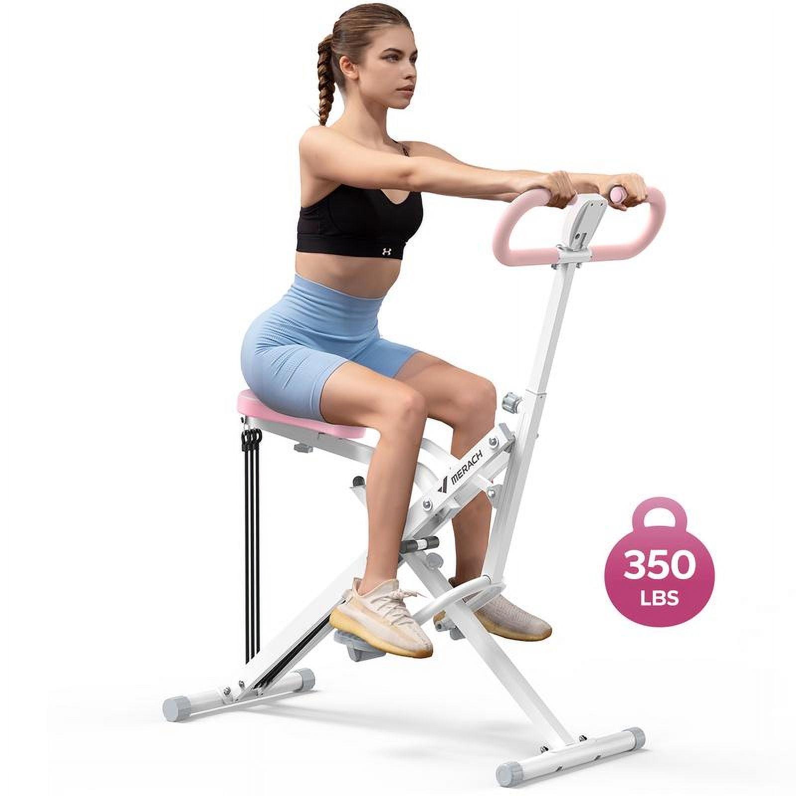 Squat Machine Glutes Workout Adjustable Resistance Foldable Exercise ...